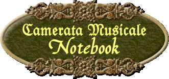 Camerata Musicale - Notebook