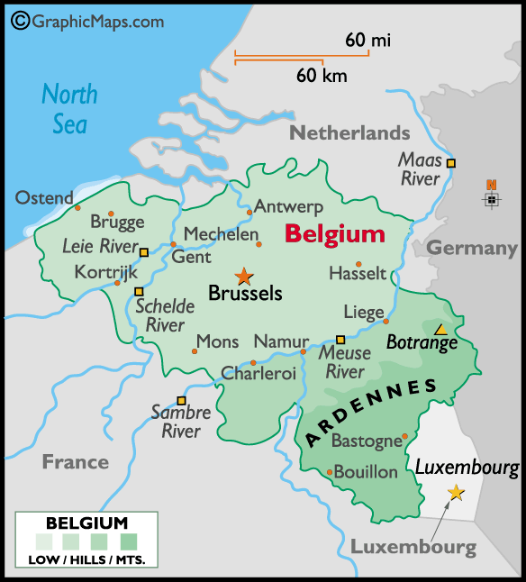 map of belgium and france. MAP OF BELGIUM